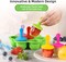 Silicone Popsicle Molds, Ice Pop Molds, Storage Container for Homemade Food, Kids Ice Cream DIY Pop Molds - BPA Free (Green)